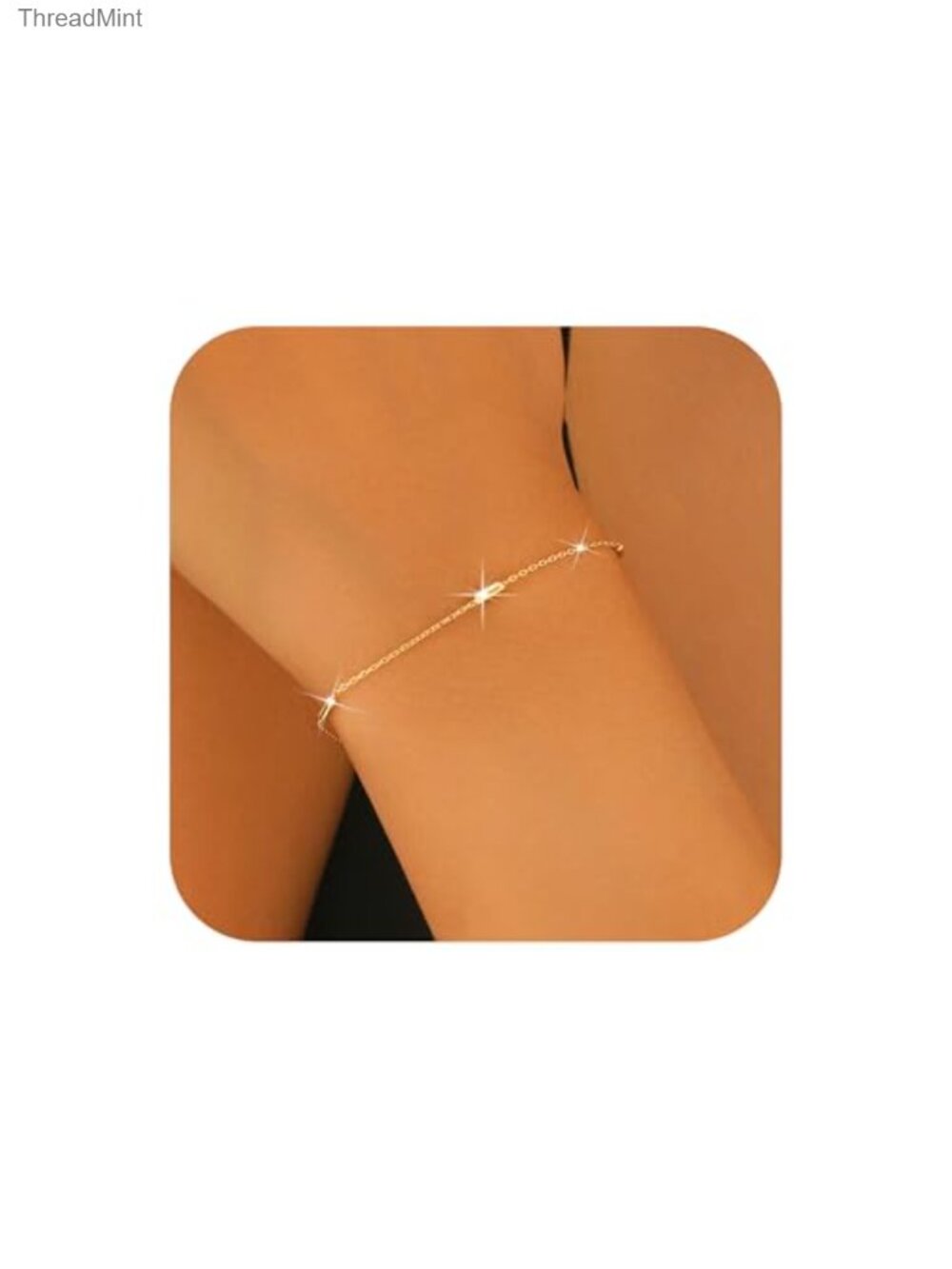 925 Sterling Silver Handmade Small Cylinders Link Bracelet 14K Gold Plated